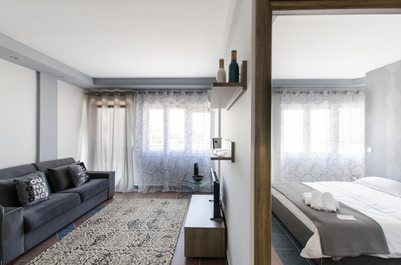 Evel'S Home Suites Thessaloníki Exteriör bild